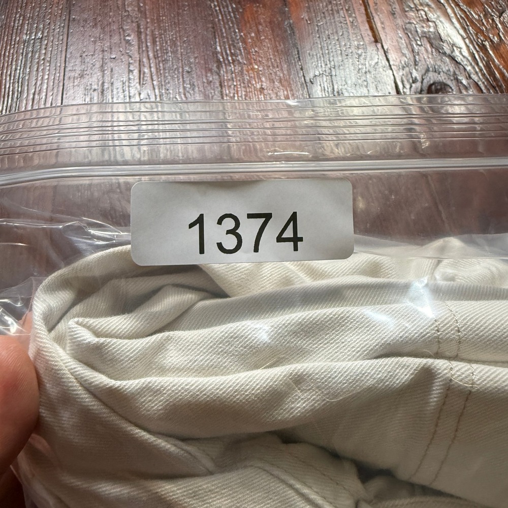 Duluth Trading Co Pants Womens 8 White Makers Studio Wide Leg Utility Stretch‎ - Picture 12 of 12